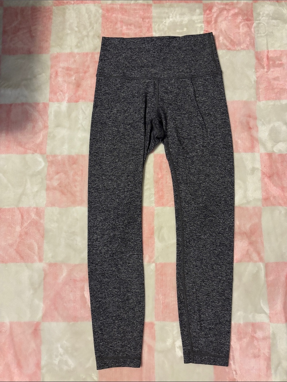 lululemon athletica Heather Charcoal High-Rise Leggings